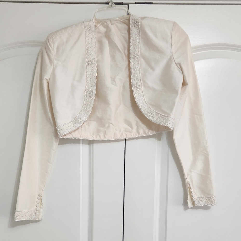 Demetrios Ilissa Vintage Wedding Dress/Gown(Carolyn Bessette-Kennedy Inspired) - Picture 7 of 10